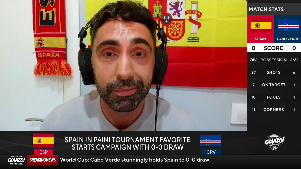 “This is a team that thrives and relies on those two wingers.” Phil Kitromilides believes Spain's draw with Cabo Verde showed they need Lamine Yamal and Nico Williams back to full fitness 🇪🇸⚡️