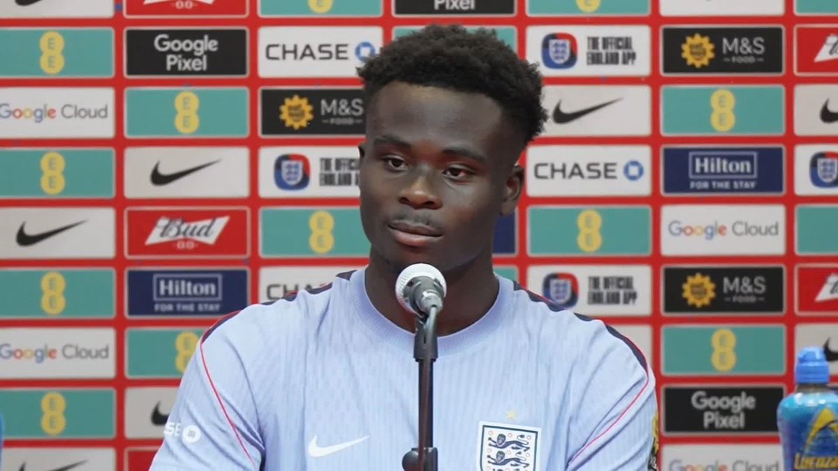 "I see the talent, passion and confidence with some real winners and leaders." Bukayo Saka on potentially earning his 50th cap for England at the World Cup before discussing the quality in Thomas Tuchel's squad 📈