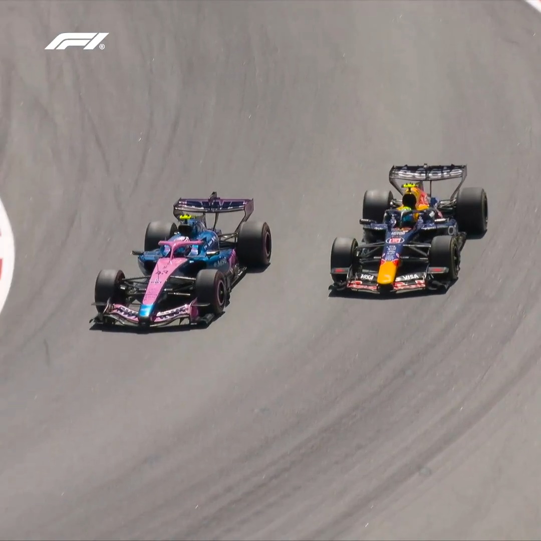 Hadjar on the charge 🔥 Isack made some insane overtakes to get back in the points after a poor getaway 💪 #F1 #BarcelonaGP