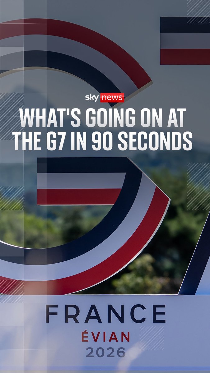 The prime minister and his wife have landed in Geneva for the G7 summit - here's what you need to know ⬇️ Sky's Alistair Bunkall reports from Geneva. Read more: