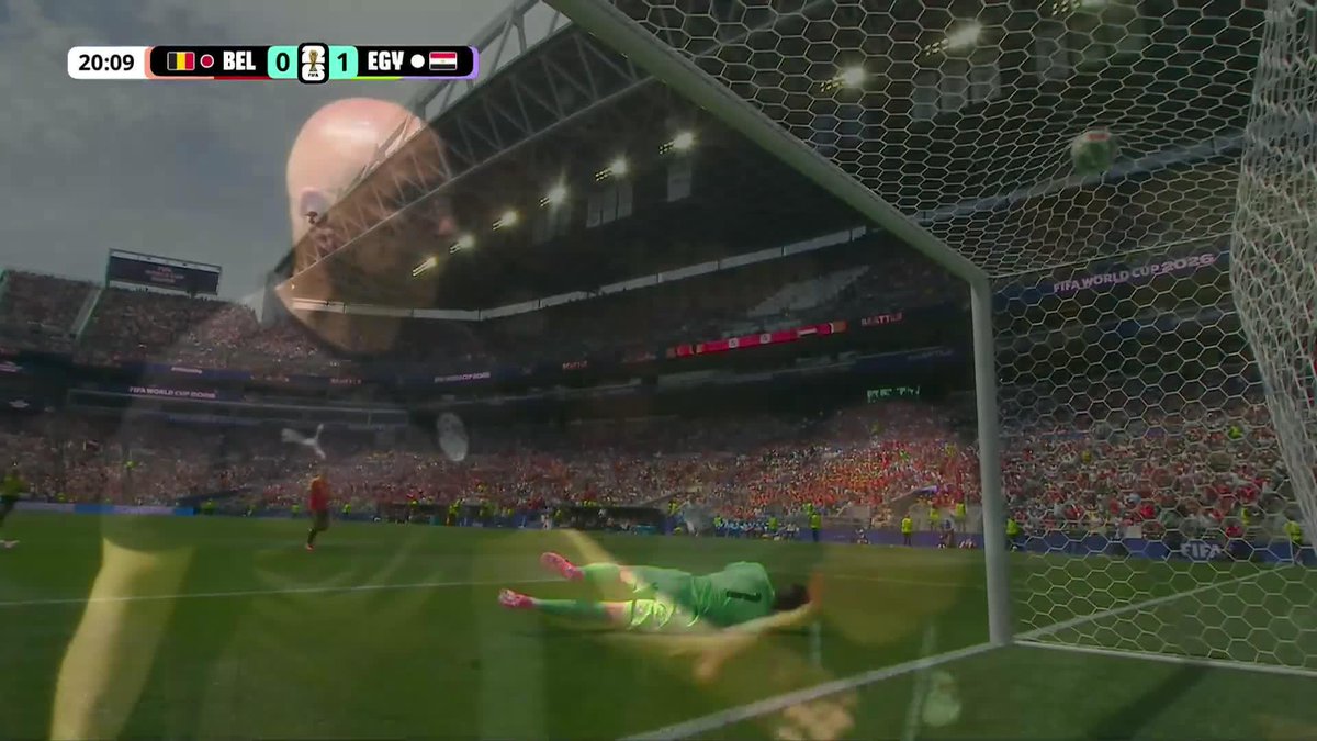 EGYPT STRIKE FIRST AND WHAT A GOAL IT IS! 🇪🇬 Emam Ashour scores his first ever international goal on the biggest stage! #FIFAWorldCup