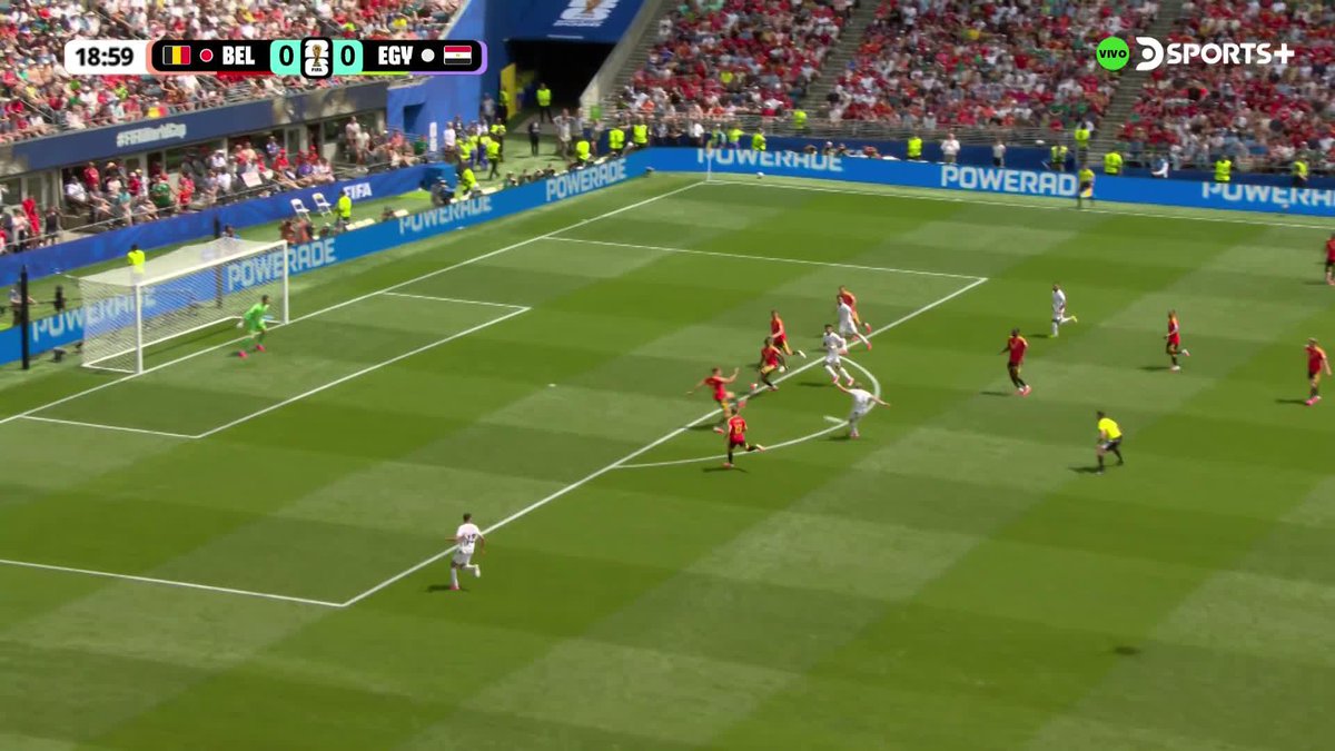 🤯🇪🇬 GOLAZO DE ASHOUR Y EGIPTO YA LE ESTÁ GANANDO 1-0 A BÉLGICA EN EL DEBUT.