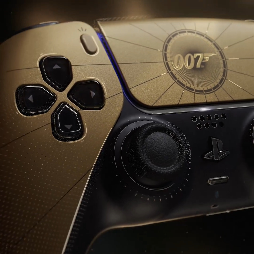 Designed for the the most effective of agents The Limited Edition 007 First Light DualSense controller is available now: