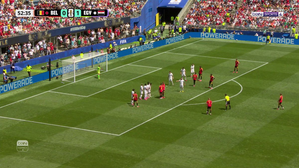 🥅 دي بروين كاد يدرك التعادل من ركلة حرة مباشرة ! كرة النجم البلجيكي تنهال على القائم الأيمن لحارس مرمى مصر شوبير #كأس_العالم2026 | #مونديال2026 | #كأس_العالم #FIFAWorldCup2026 | #FIFAWorldCup | #beINWC26