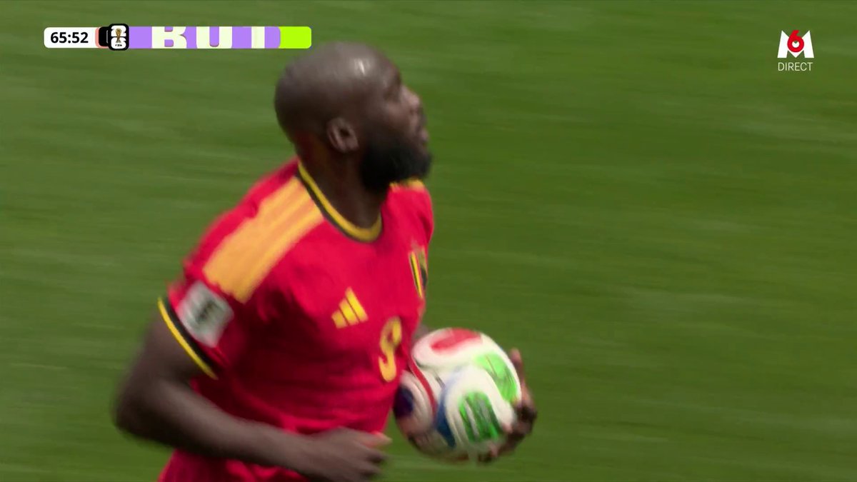 🚨 INCROYABLE ENTRÉE EN JEU DE LUKAKU 🇧🇪, IMPLIQUÉ SUR LE BUT DE L'ÉGALISATION ! La Belgique n'a pas dit son dernier mot dans ce match. 🎥 M6 - Coupe du Monde de la FIFA 2026™