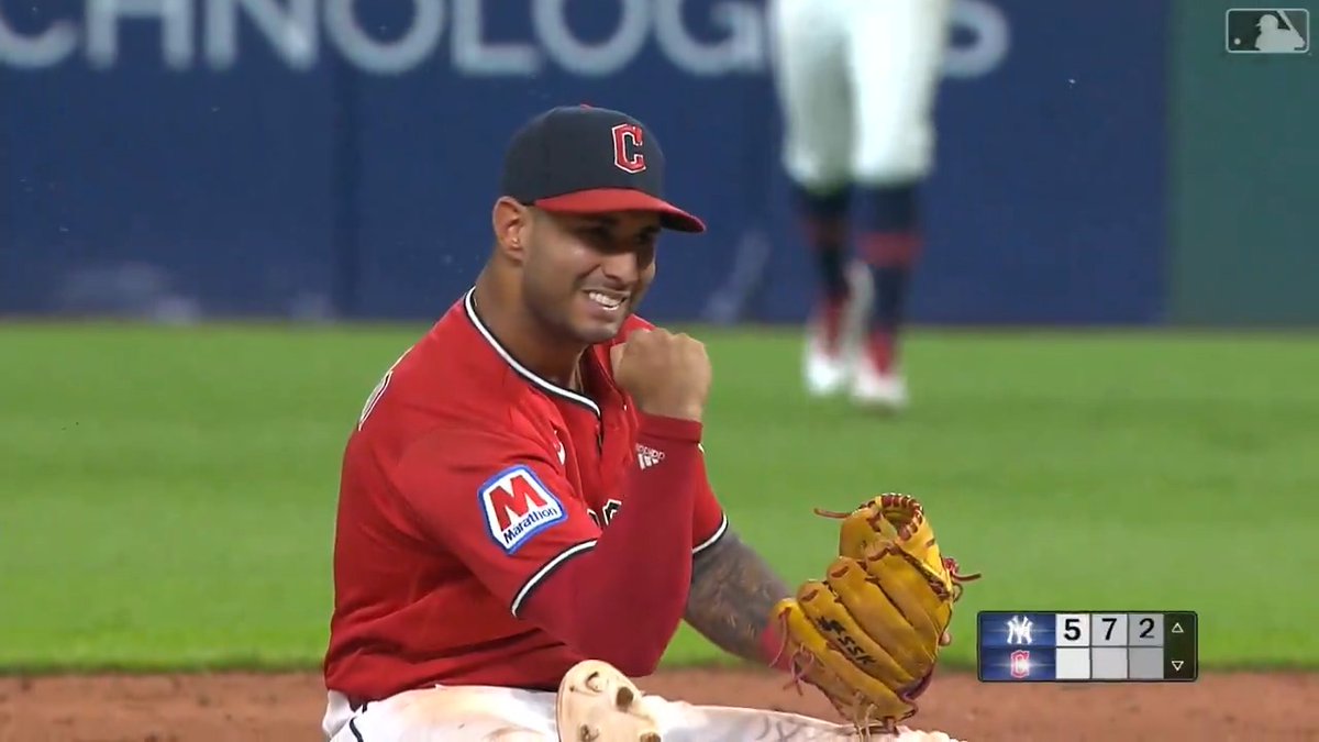 Brayan Rocchio’s remarkable double play has earned Play of the Week honors!