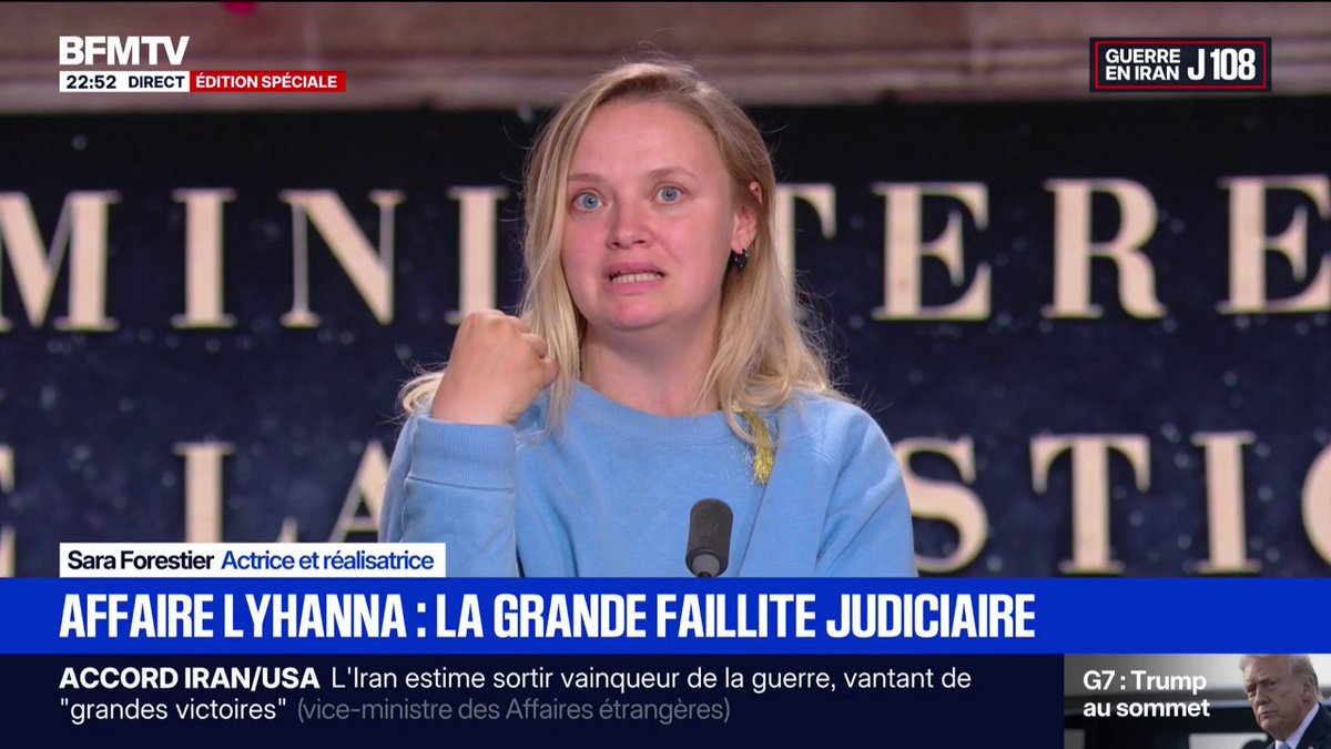 Lyhanna: "Qu'est-ce qu'il se passe avec Monsieur Macron et Monsieur Lecornu ?", lance Sara Forestier, actrice et réalisatrice