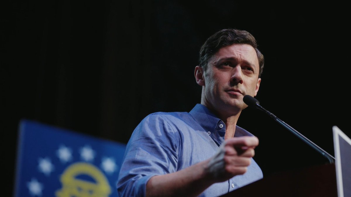 Ossoff: How amazing is it that the most powerful nation on Earth proclaims as its core values that all are created equal, with inalienable rights to life, liberty, and the pursuit of happiness, no matter how humble our beginnings, no matter our ancestry, no matter when we arrived on these shores? And Atlanta, a wave is building, the kind of wave that comes once a generation, when people have been pushed too far, and they decide all at once, all together, that enough is enough. So let's give them a united Georgia. Let's save the country again. Let's make sure they hear it all the way down at Mar-a-Lago, that Georgia will bow to no king.
