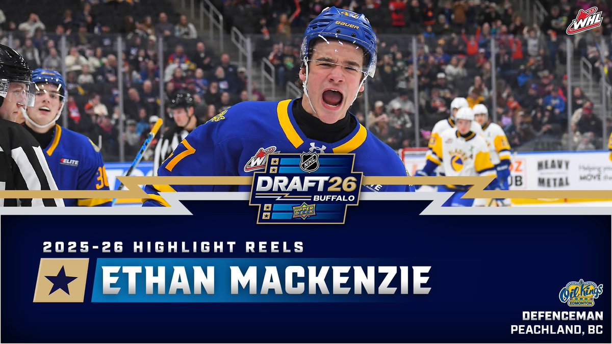 Ethan Mac-Draft This Guy-Kenzie. Edmonton Oil Kings | #NHLDraft
