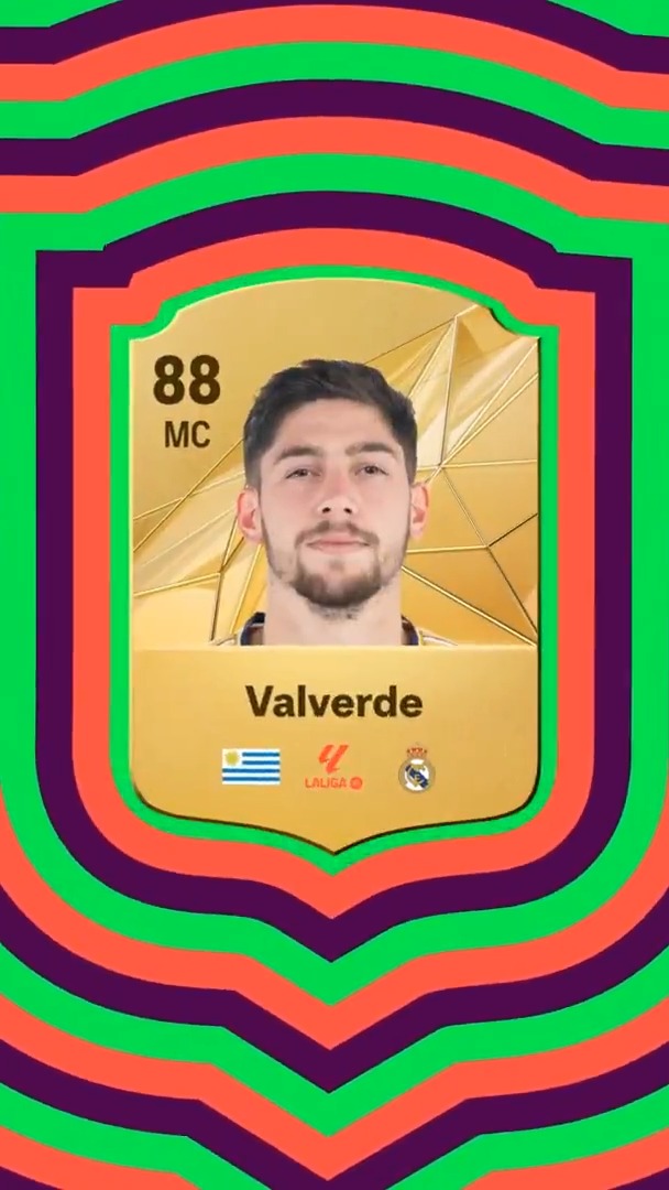El halcón del Real Madrid C.F.. 🦅 LALIGASEASONRECAP26 | Fede Valverde