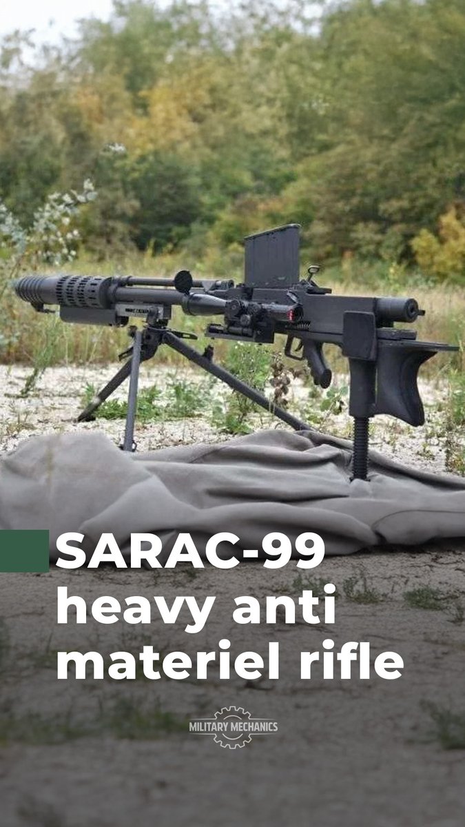 SARAC-99 is a Serbian 20 mm anti-materiel rifle built for extreme-range firepower, designed to engage vehicles, fortifications, and critical equipment with powerful Hispano ammunition.