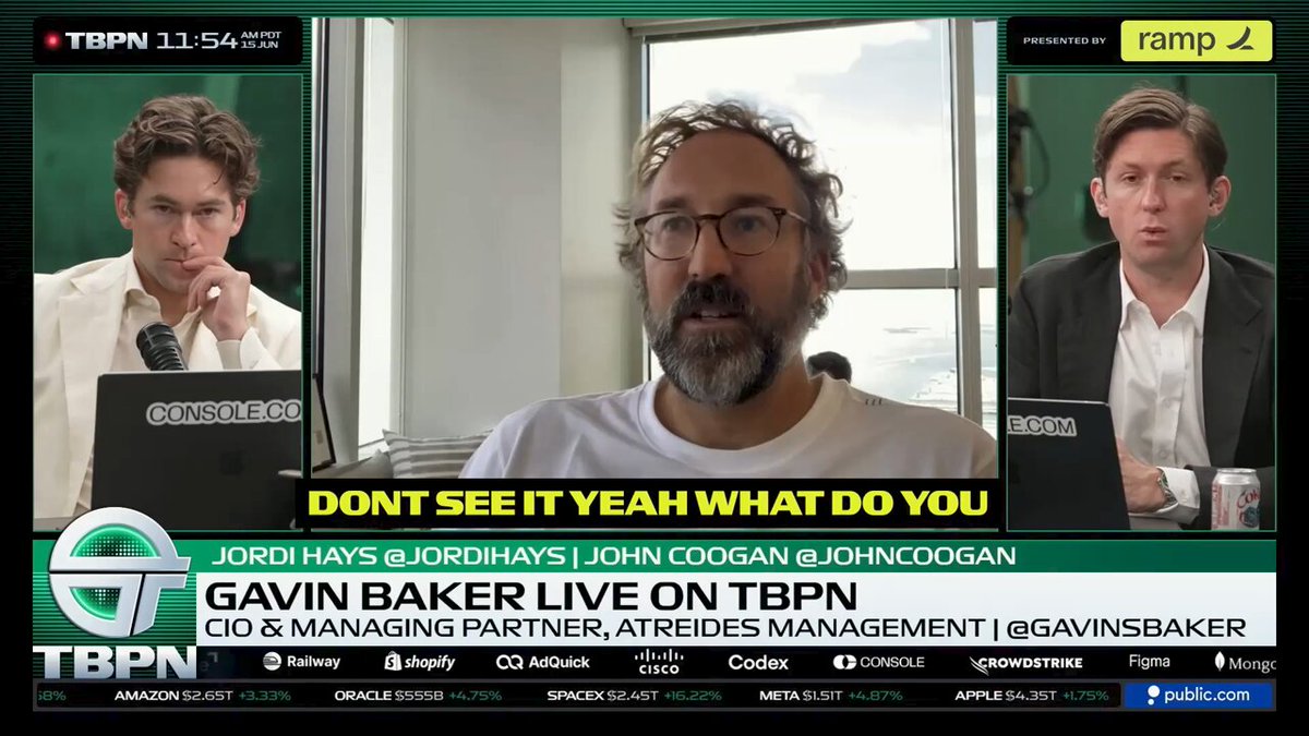 What happens to Chinese AI once American companies stop releasing frontier models internationally? Gavin Baker says that China's made a "terrible mistake" by relying on its own chips and distilling American models: "It feels like the administration has been willing to let them buy H200s or B30s. And I think [the Chinese] have this crazy belief that, 'Oh, our own internal chips are good enough.' They're not." "And what's making them think that is that Chinese labs are very, very good at distillation...we've all seen those iPhone farms in China. You know they've got the same thing for distillation. They've got 100,000 endpoints distilling these models across every API available." "They've gotten really, really good at that. But all that goes away if people stop releasing these models at the frontier. And I think Mythos is a sign of things to come there."