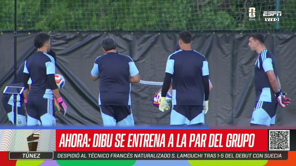 ¡SE ENTRENAN LOS CAMPEONES DEL MUNDO! Con Messi a la cabeza, la Selección y un día más de prácticas en la previa del debut en la Copa del Mundo. ⚡ #ESPNMundial 📺 Mirá los mejores partidos de la #FIFAWorldCup por ESPN, en el Plan Premium de #DisneyPlus