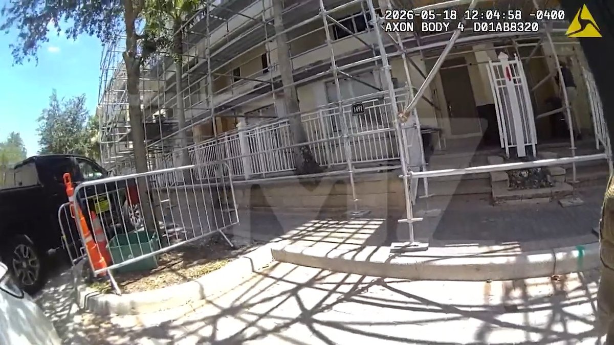 😳 Bodycam footage shows Gabbie Gonzalez's dad being arrested in an alleged murder-for-hire plot.