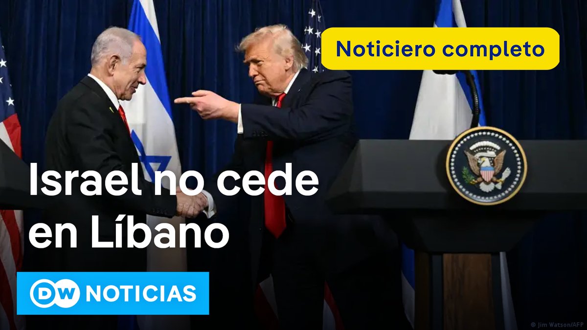 🔴 DW Noticias 15 de junio: La retirada de Israel de Líbano no es una condición del acuerdo con Irán Washington y Teherán avanzan hacia la firma de un acuerdo que busca estabilizar la región y reabrir el estrecho de Ormuz, pero Israel deja claro que no retirará sus tropas del Líbano ni renunciará a acciones militares contra Irán si considera que sigue avanzando hacia la obtención de armas nucleares. Netanyahu defiende la guerra pese al pacto, mientras EE. UU. insiste en que la retirada israelí no forma parte del acuerdo. [Noticiero completo] /cvml