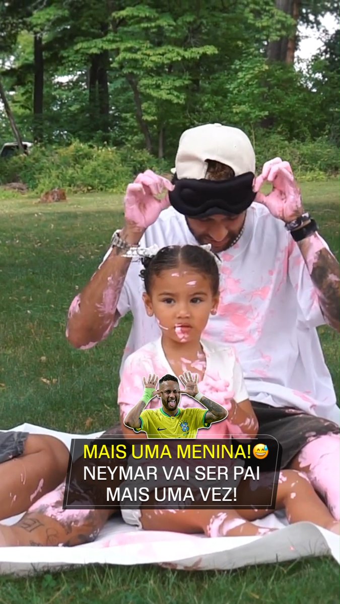 OLHA A REAÇÃO DO NEYMAR! 🤣😅 O craque da Seleção Brasileira ficou maluco ao descobrir que será pai de mais uma menina HAHAHAHAHA 📹 via Bruna Biancardi/Youtube #FutebolNaESPN #Neymar
