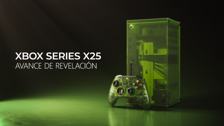 Del 2001 directo al 2026. 💚 Presentamos la consola Xbox Series X25 Edición Limitada y el control Especial Edición. Conoce más: