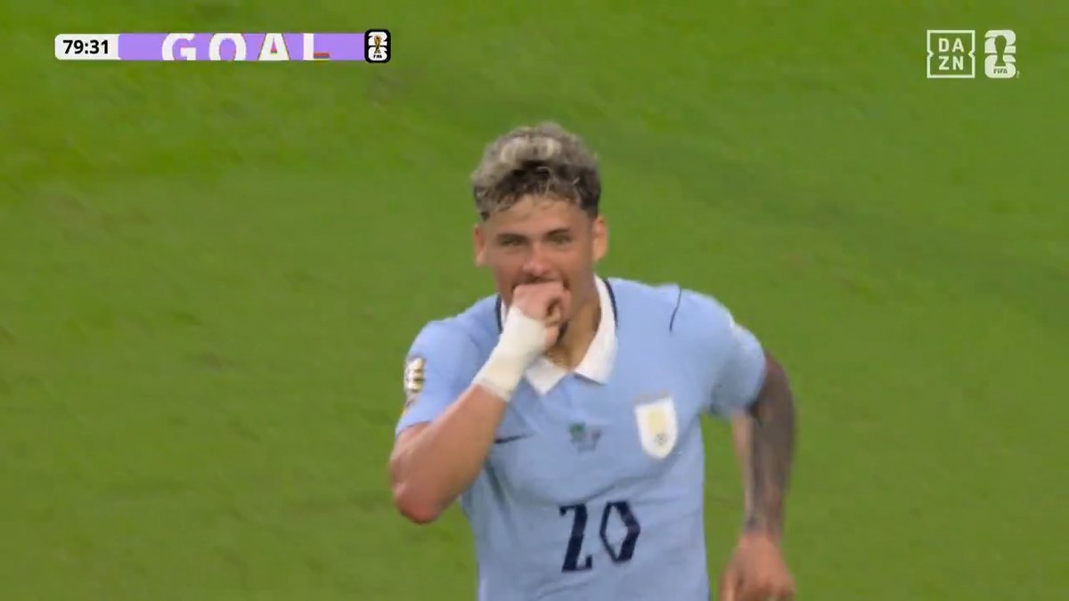 🏆️━━━━━━━━━━━━ FIFAワールドカップ グループH DAZNピックアップシーン ━━━━━━━━━━━━━⚽ ウルグアイ同点🇺🇾 マキシ・アラウホが押し込む 🆚サウジアラビア×ウルグアイ ⚽マキシ・アラウホ（ウルグアイ）80分