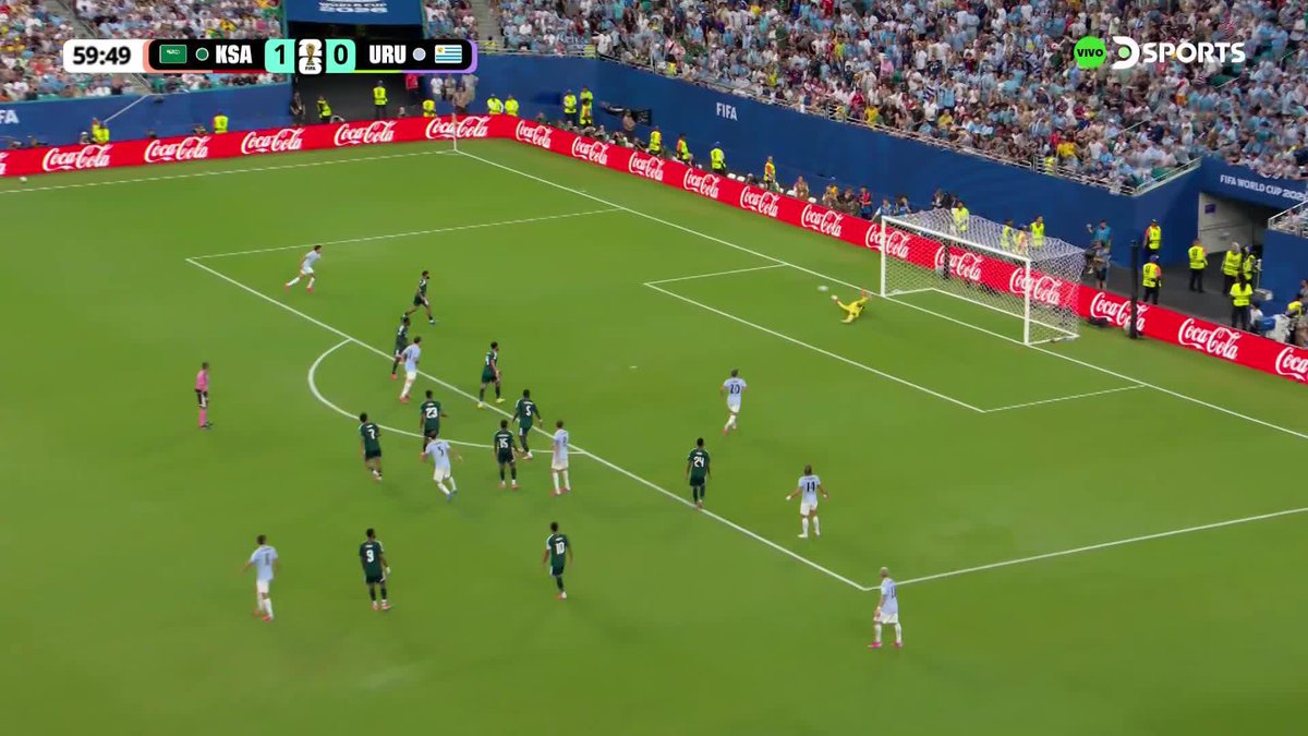 Hizo todo lo que no hizo el muchacho que en el Real Madrid le pega hasta de la mitad de la cancha