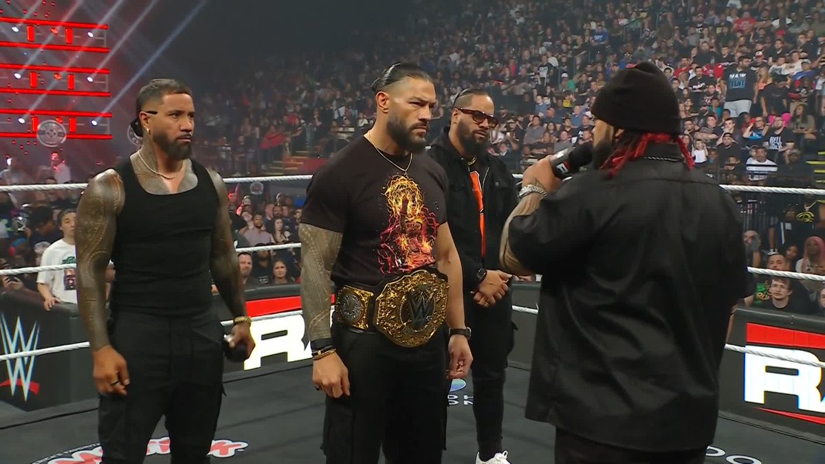 Jacob Fatu DOES NOT acknowledge The Usos! Jacob Fatu acknowledges his OTC!