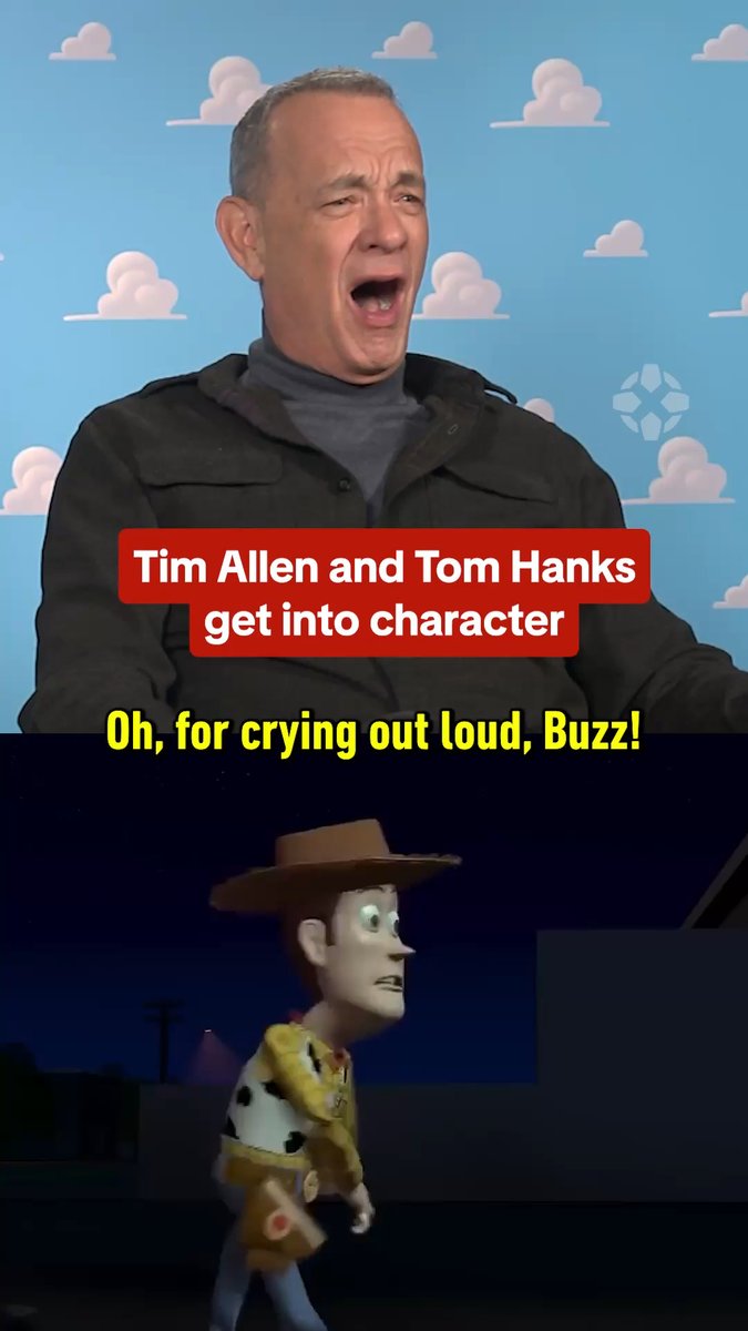 Tom Hanks and Tim Allen on their "trigger phrases" that get them back into their Toy Story characters: