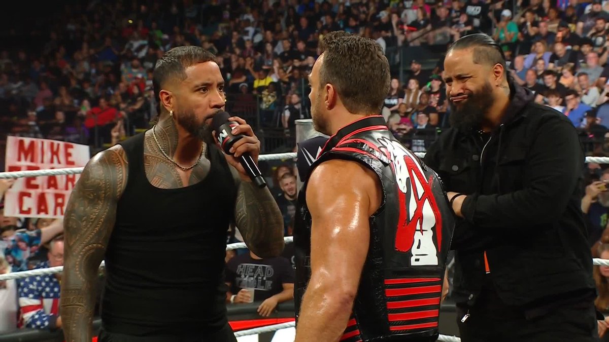 Things have turned PHYSICAL between The Usos and LA Knight!!