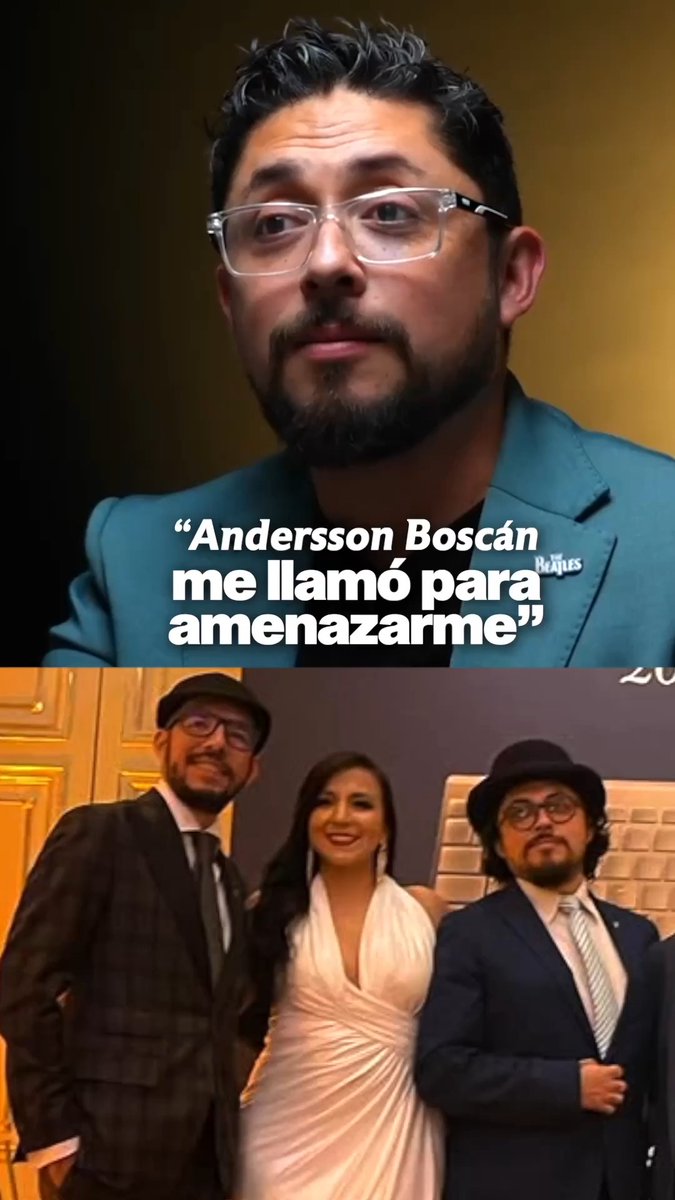🔥 “Andersson Boscán me llamó y me dijo que tenga cuidado, que por eso se muere gente, eso fue una amenaza” 🗣️ El periodista Javier Montenegro, exintegrante de La Posta y quien formó parte de la investigación #ElGranPadrino, aseguró que recibió una amenaza de Andersson Boscán luego de retomar sus investigaciones sobre el caso...