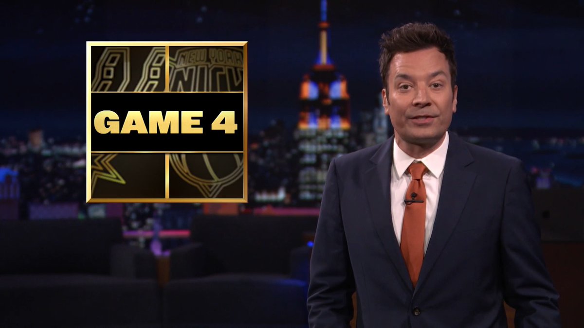 Jimmy breaks down the NBA Finals! NEW YORK KNICKS #FallonTonight #KnicksOnFallon #KnicksInStudio6B #NBAFinals