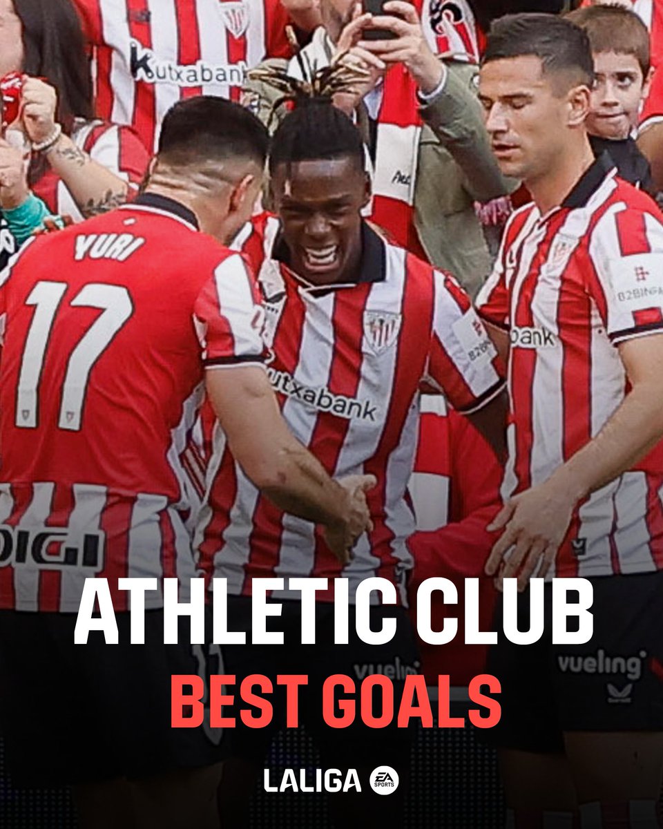 Revive los 🔟 mejores goles del Athletic Club esta temporada en #LALIGAEASPORTS. LALIGAHighlights LALIGAHighlights