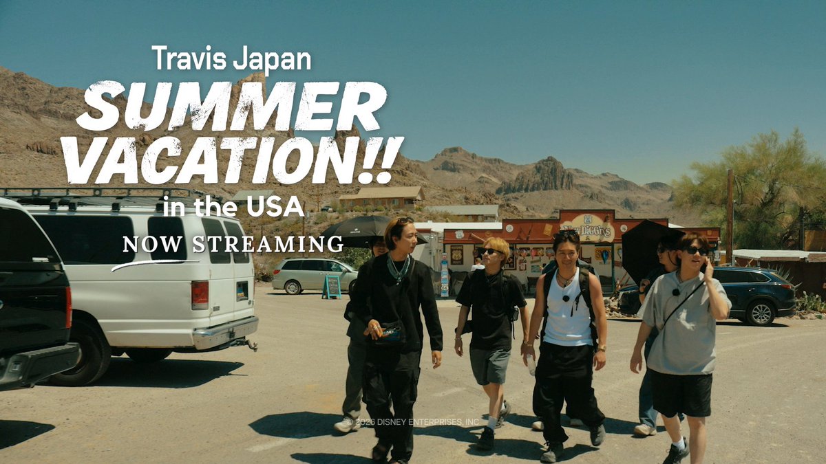 Seven members. One unforgettable bond. Join their journey together in #TravisJapanSummerVacation 🐯✨ Now streaming on #DisneyPlusMY.