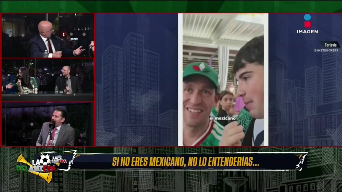 Nos critican por gritar "Oleee" #LaDelanteraEnImagen con Eduardo Videgaray de Rivera Torres, jr sancristobal Alberto Lati P A T Y * C A N T Ú