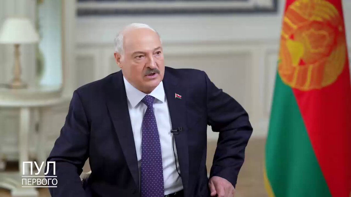 Always adept at perceiving trends, the Dictator of Belarus says that he "shouldn't have spoken so harshly" to Zelensky and that assures there will be no military action. If you ever want to know which way the wind blows, just see who Luka is siding with on a given day.