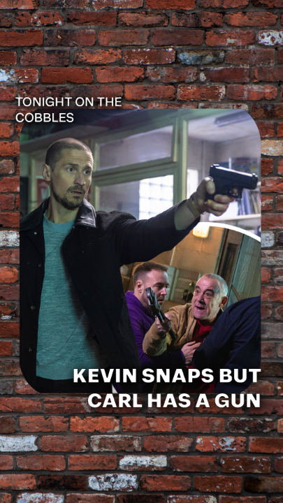 Where did Carl get a gun from? 🫣 #Corrie