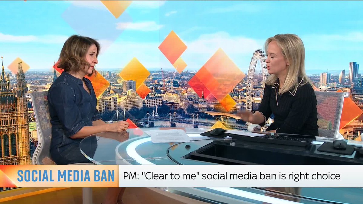 🚨 Liz Kendall tells me BlueSky WILL be banned for under 16s as it falls under definition of social media website