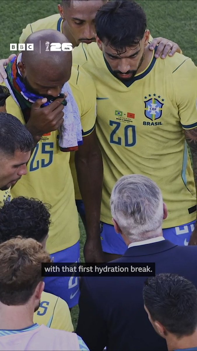 🗣 "It's sort of changing the game!" 👀 What's your view on the hydration breaks at the World Cup? 🫗