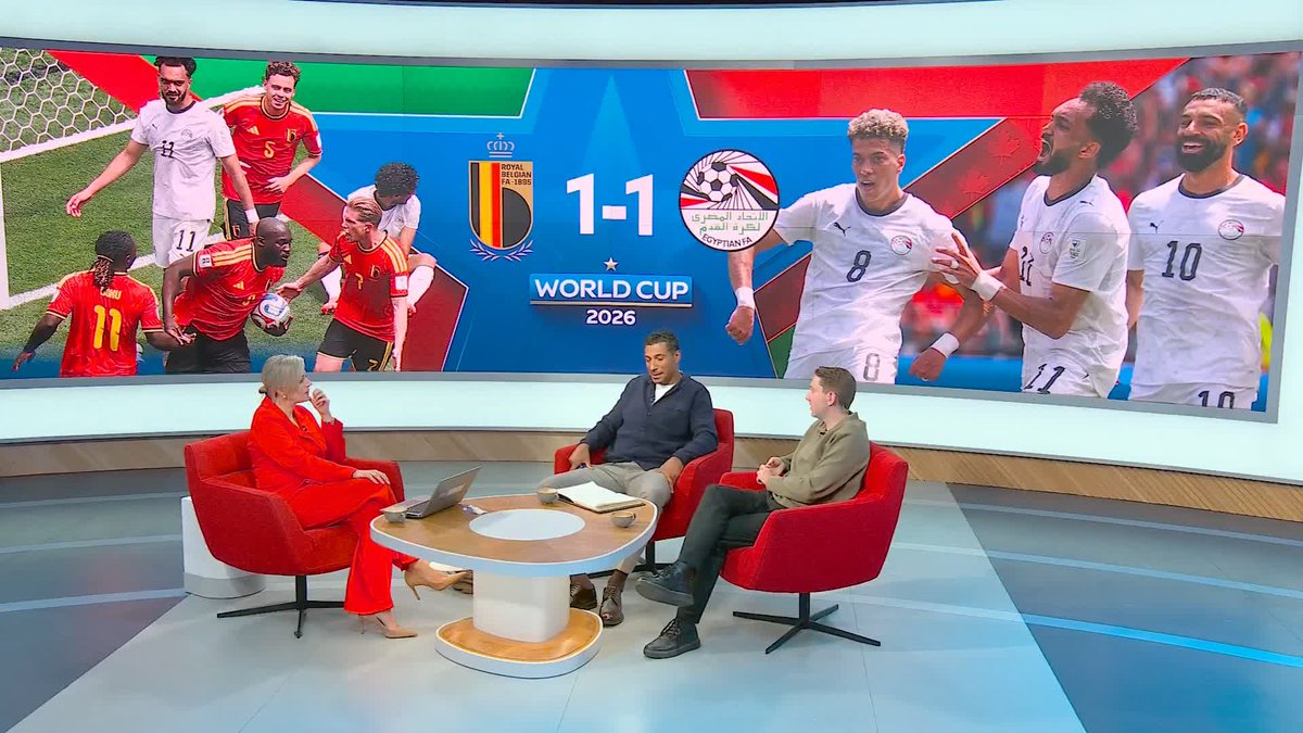 "Belgium don't play like a team". Reaction to Egypt's 1-1 draw against Belgium โฝ๏ธ