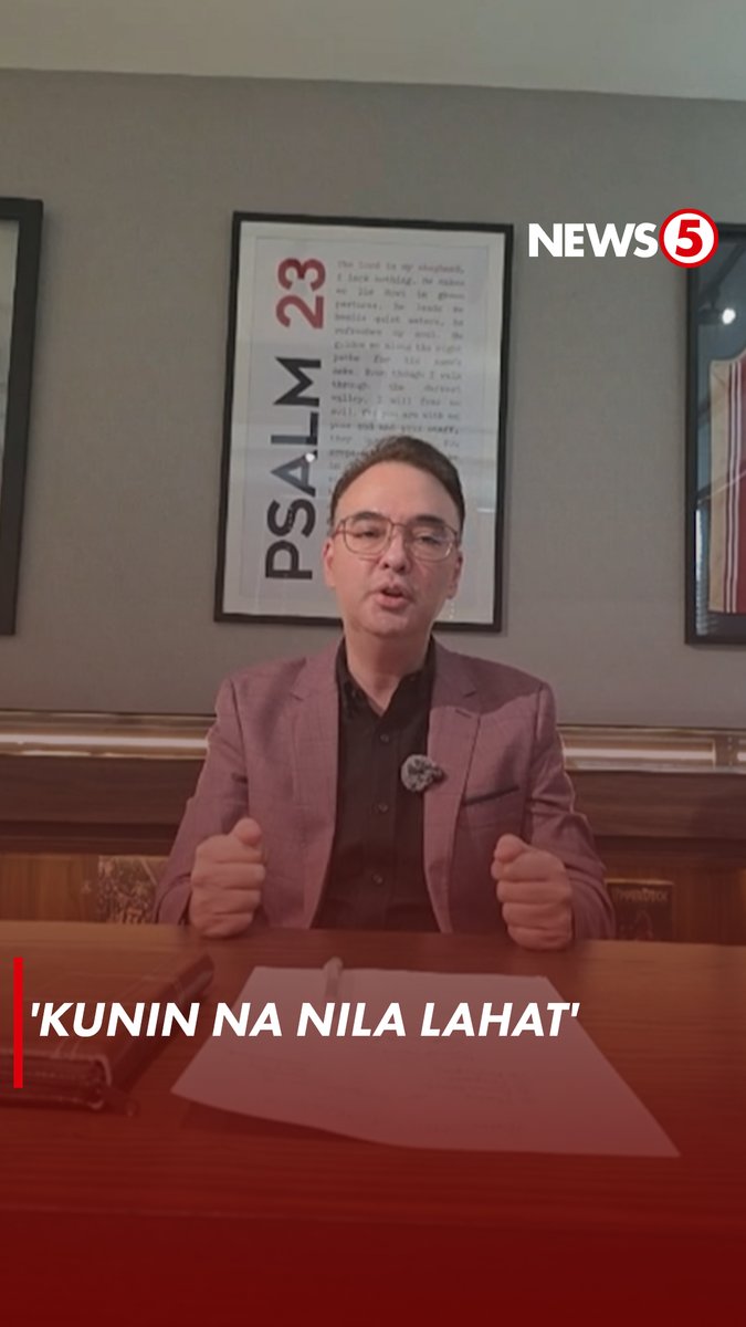 BUWELTA NI CAYETANO SA LIPATAN NG PAKSYON SA SENADO Binuweltahan ni Sen. Alan Peter Cayetano ang Gatchalian bloc sa Senado na nakakauha lamang umano ng miyembro dahil sa "pananakot at panunuhol."