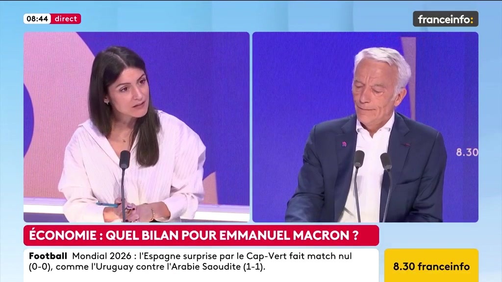 🔴 Économie : quel bilan pour Emmanuel Macron ? ➡️ "Ceux qui affirment que la politique de l’offre a été préjudiciable au pays mentent. Le vrai problème, c’est qu’on est en train de détricoter cette politique de l’offre", selon Patrick Martin, président du MEDEF