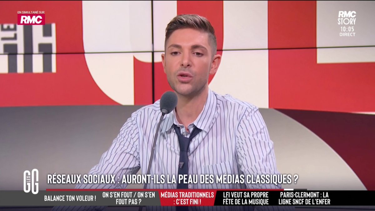📱 Les réseaux sociaux, désormais première source d’information devant les médias traditionnels. 🗣️ Sam Zirah : "C'est parce que trop de sujets ne sont pas abordés sur les plateaux. Sur les réseaux, on veut entendre les sujets qui nous préoccupent." #GGRMC