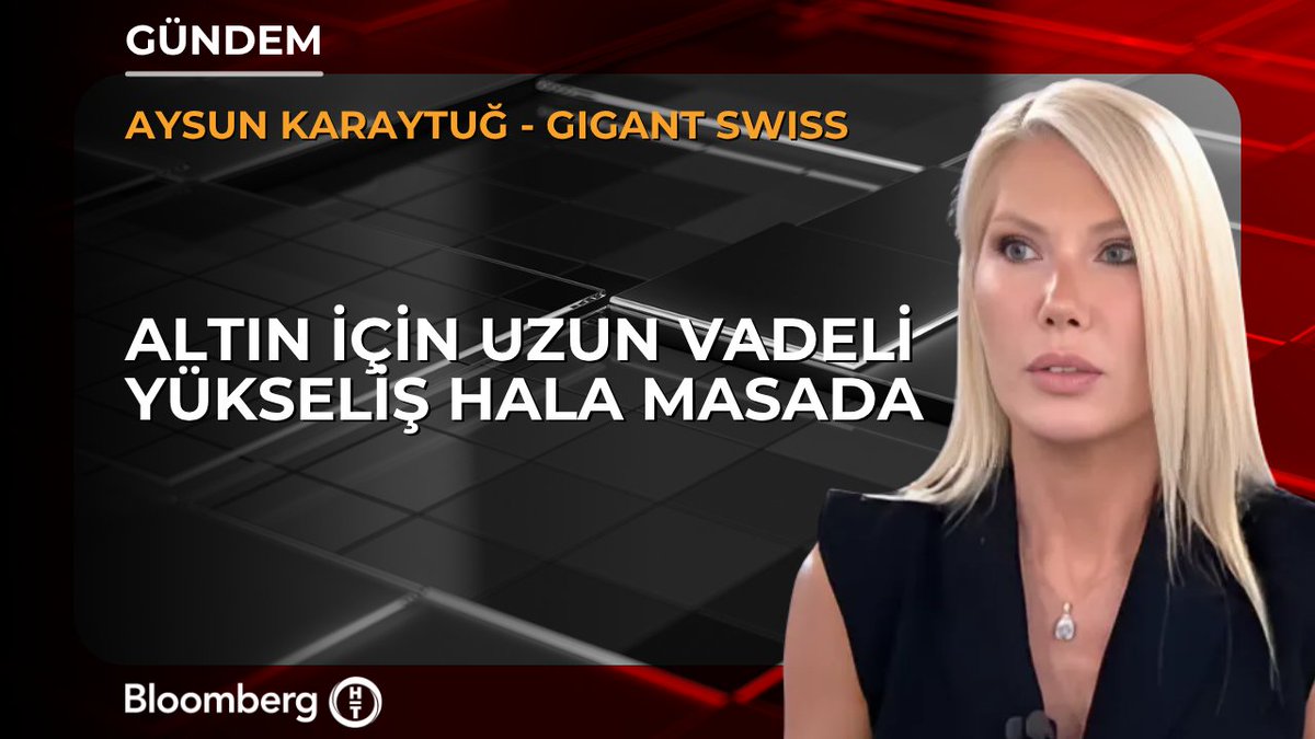 Gigant Swiss / Aysun Karaytuğ: 📍 Altın için uzun vadeli yükseliş hala masada