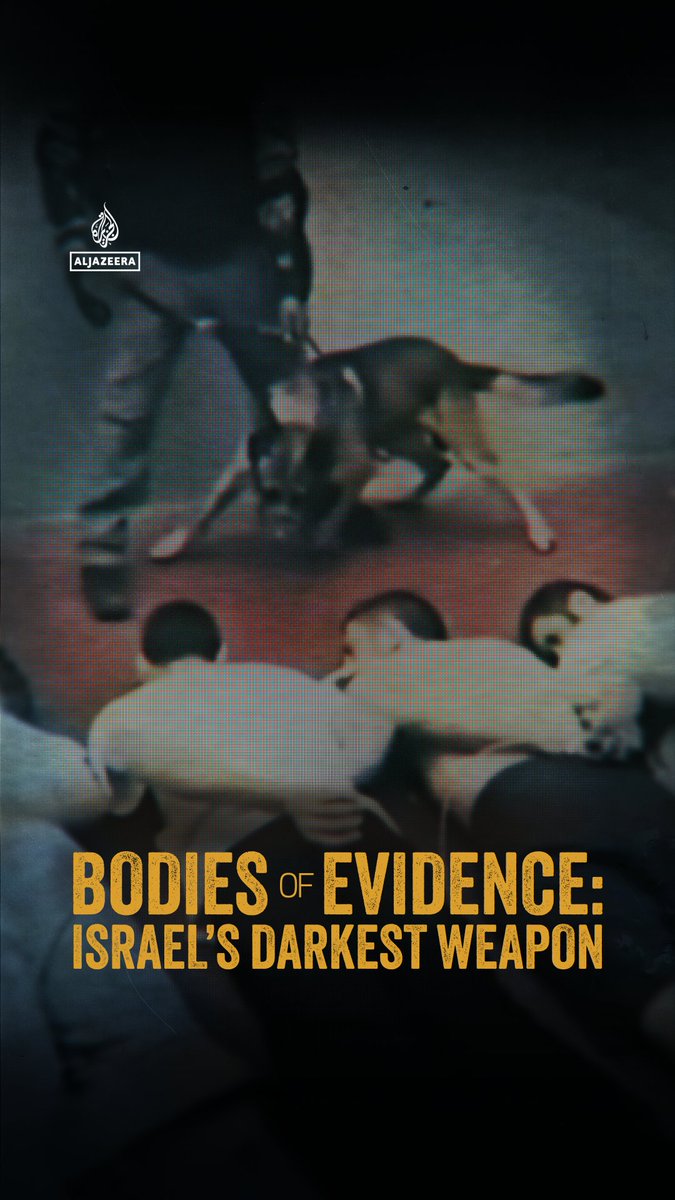 “After we were stripped, they used dogs on us … we were crying and screaming.” Mohammed, a Palestinian detainee, describes how attack dogs were used to abuse him in Israeli detention. His testimony features in Bodies of Evidence: Israel’s Darkest Weapon