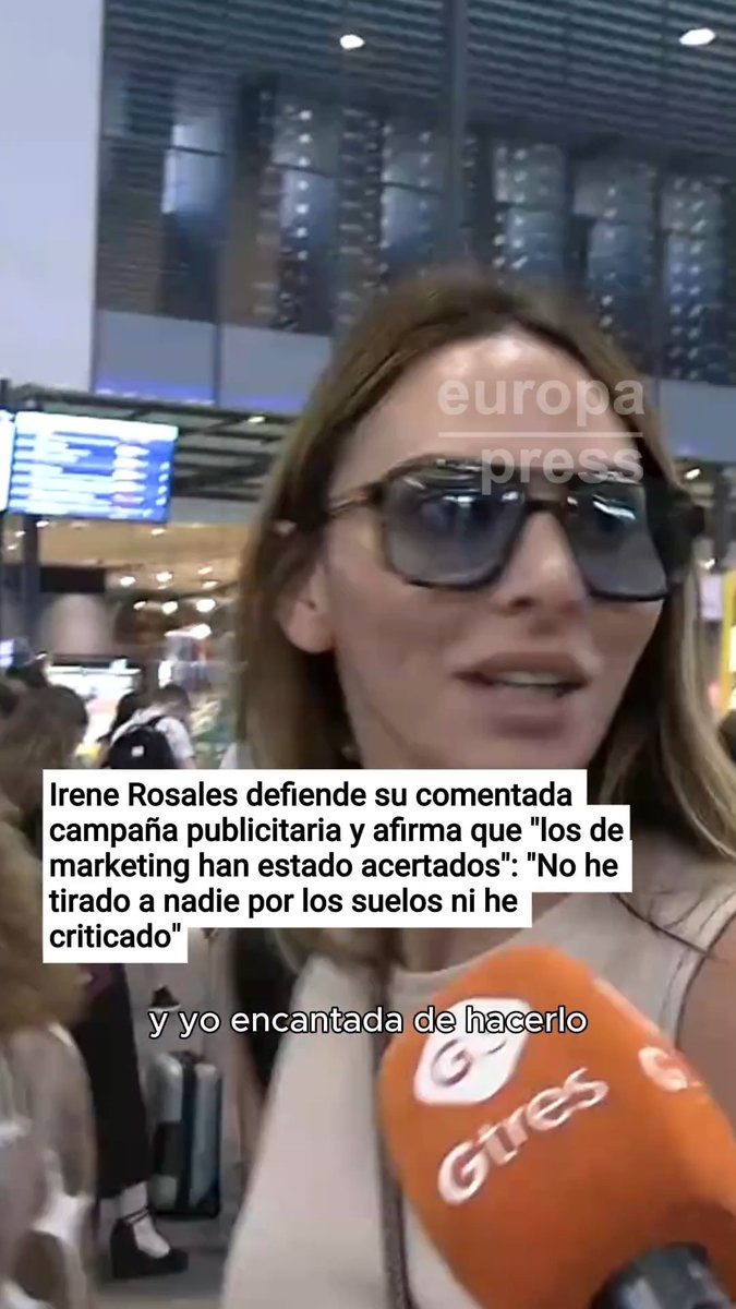 Irene Rosales defiende su comentada campaña publicitaria sobre kikos y afirma que "los de marketing han estado acertados": "No he tirado a nadie por los suelos ni he criticado"