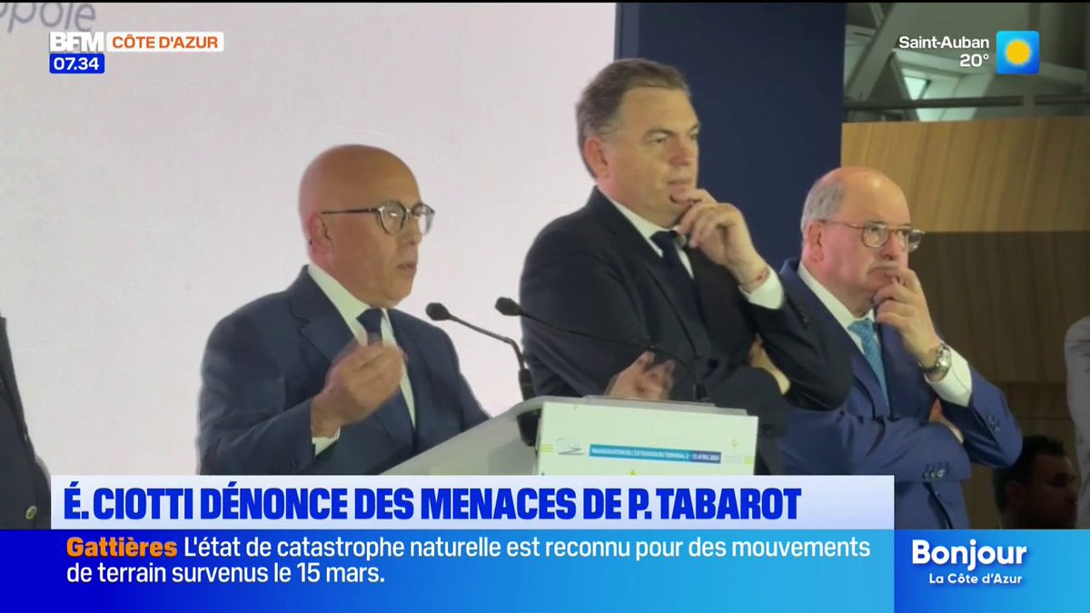 🔴🇫🇷 FLASH - Le ministre des Transports Philippe Tabarot aurait traité Éric Ciotti de "nabot" et menacé de le "faire disparaître en envoyant des Géorgiens". Éric Ciotti a envoyé une lettre au premier ministre Sébastien Lecornu et a saisi le procureur.