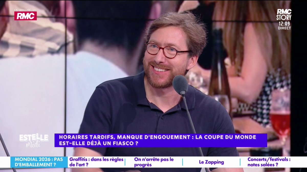⚽ La Coupe du monde va-t-elle être un fiasco ? 🎙️ Pierre Rondeau : "Non, ça ne tournera pas au fiasco ! On est un pays de footix, on aime les très grands événements mais on ne suit pas au quotidien le sport ! La finale, ça fera 26 millions de téléspectateurs si c'est la France"