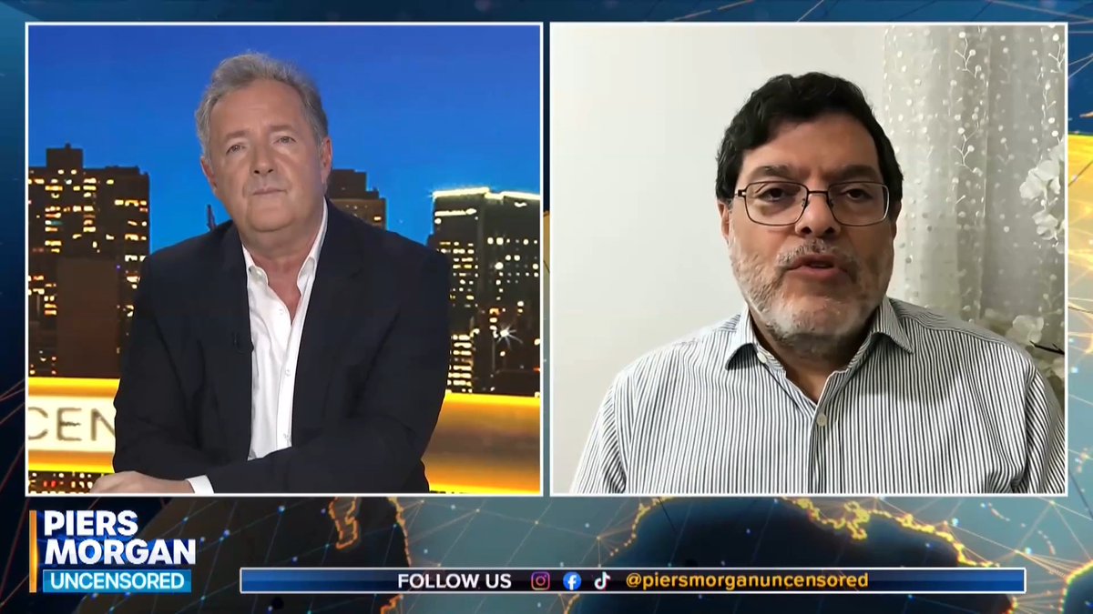 'The global economy will go over a cliff - because Iran will not be able to abide by its side of the bargain.' Prof Marandi discusses how he thinks Trump's Iran deal could affect the world. Watch more 👇 📺 Piers Morgan | Seyed Mohammad Marandi
