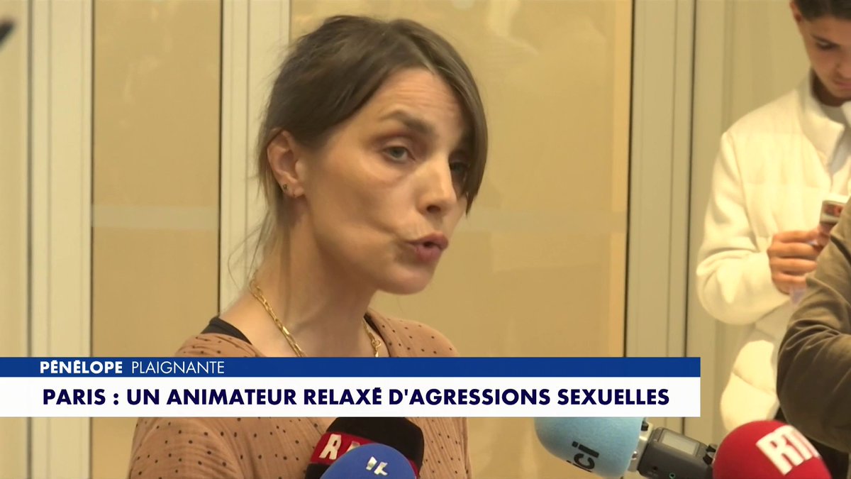 Pénélope, l’une des plaignantes, sur la relaxe d’un animateur accusé d’agressions sexuelles : «Le signal envoyé est d’une gravité absolue», dans #MidiNews Toute l'info est à retrouver sur