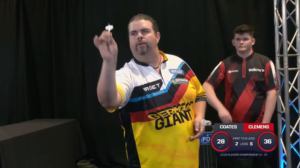 GREAT STUFF FROM GAGA! Gabriel Clemens delivers a clinical performance to see off Henry Coates with a 6-2 win! 📺 #PC21