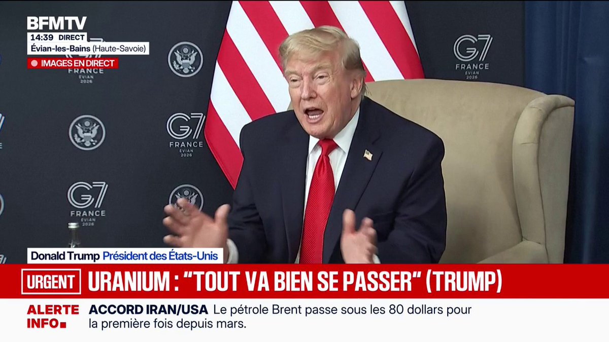 "Versailles, c'est vraiment le summum", se réjouit Donald Trump avant son dîner au Château de Versailles mercredi