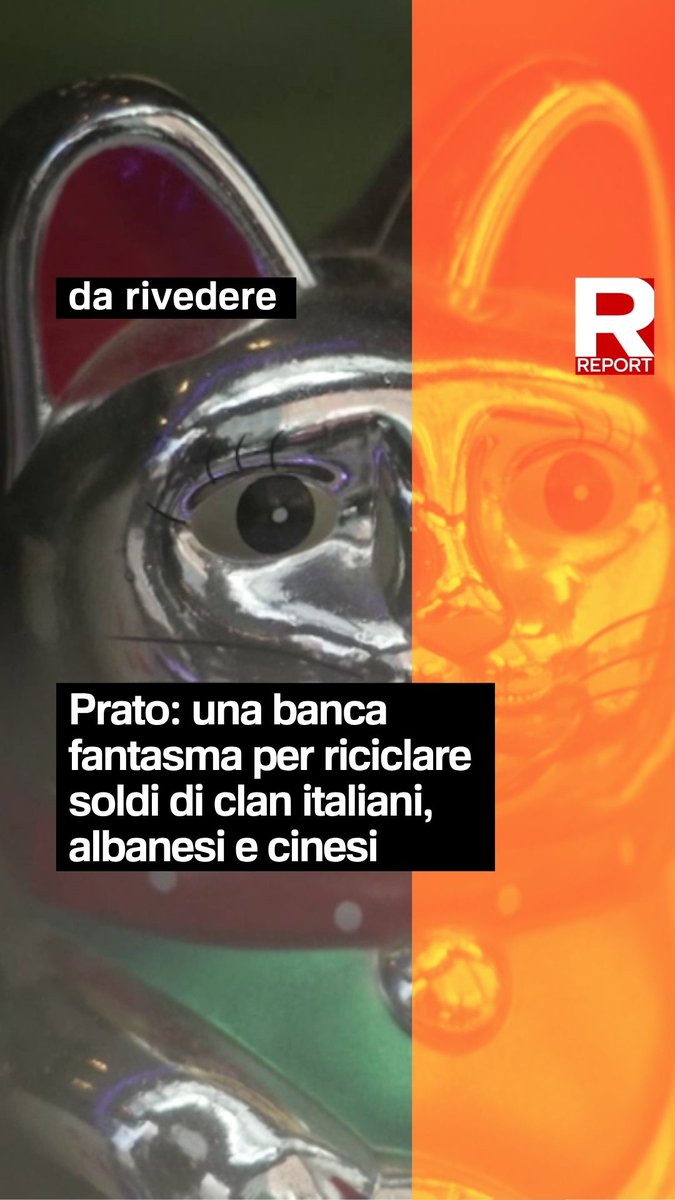 Prato: una banca illegale, clandestina, fantasma, al servizio dei clan della Sacra corona unita, della 'Ndrangheta, della Camorra ma anche di gang criminali albanesi. Rivedi "Ombre cinesi":