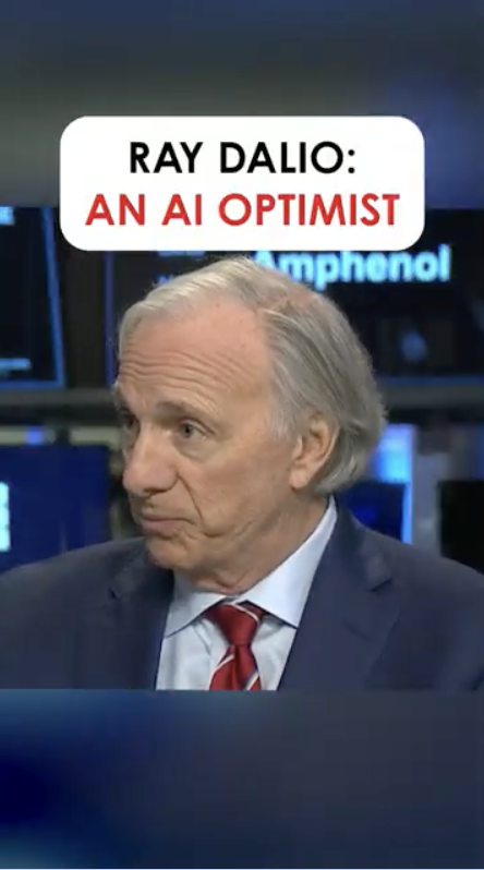 There are a number of major forces operating right now, but let's look at the AI force. AI is going to enhance productivity and bring costs down over time, but it's also going to bring jobs down a lot. It is a huge wealth gap producer. The question still is: how do you distribute that wealth and its benefits, like education? Right now, 60% of Americans have below a sixth-grade reading level. How do you make that population productive?